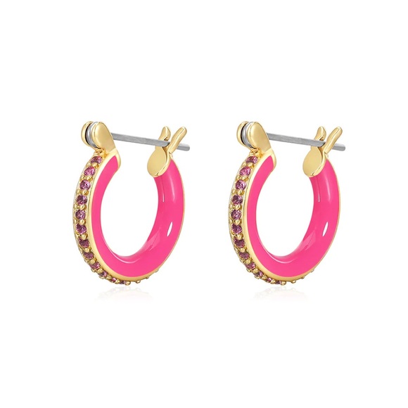 LUV AJ
ENAMEL PAVE AMALFI HUGGIES - Picture 1 of 2